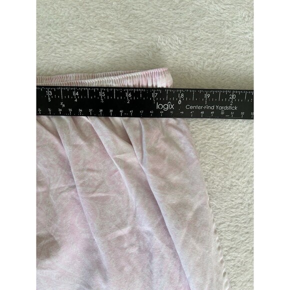 Alexander del Rossa Pajama set Pink White Paisley Crisp Cotton Size 2X - Picture 3 of 9